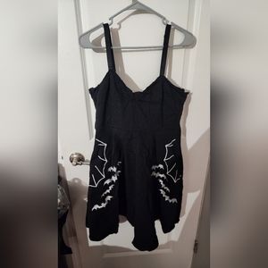 Black bat swing dress size 18/20